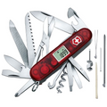 Victorinox Expedition Lite Zakmes - Transparant Rood