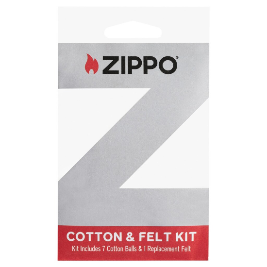 Inzetstuk en vilt voor Zippo-aanstekers - 7 stuks