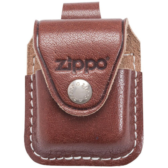Zippo Aanstekerhouder Met Riemlus - Bruin