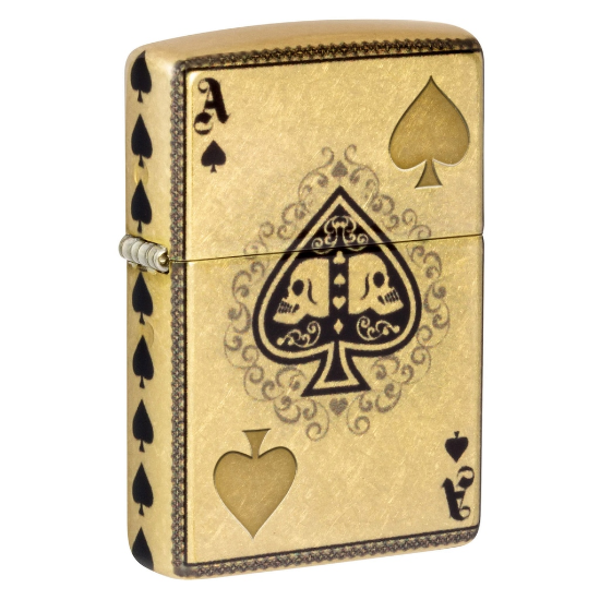 Zippo Ace of Skulls Benzineaansteker