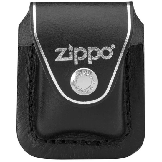 Zippo Leren Aanstekerhoesje Met Clip - Zwart