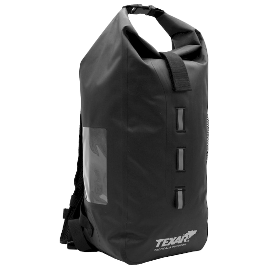 Texar Dry Pack Waterdichte Rugzak - 25 L - Zwart