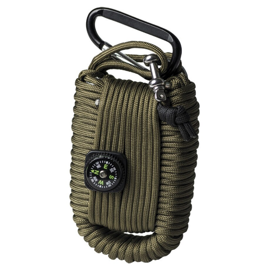 Mil-Tec Paracord Survival Set Groot - Olijfgroen