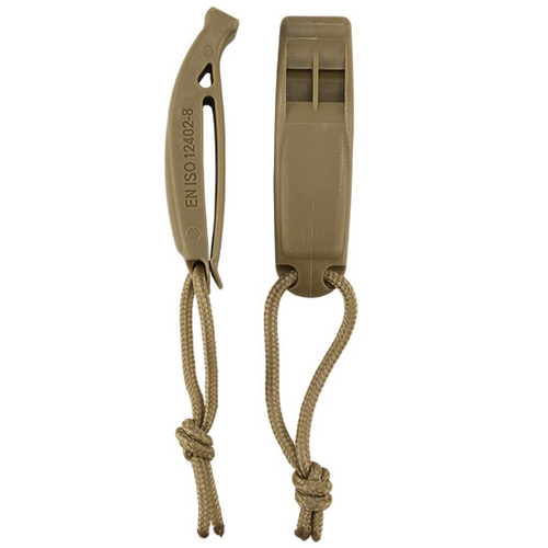 Brandit Signaalfluitje MOLLE - Coyote - 2 Stuks